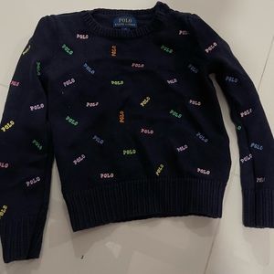 Polo ralph lauren girls sz 5 sweater